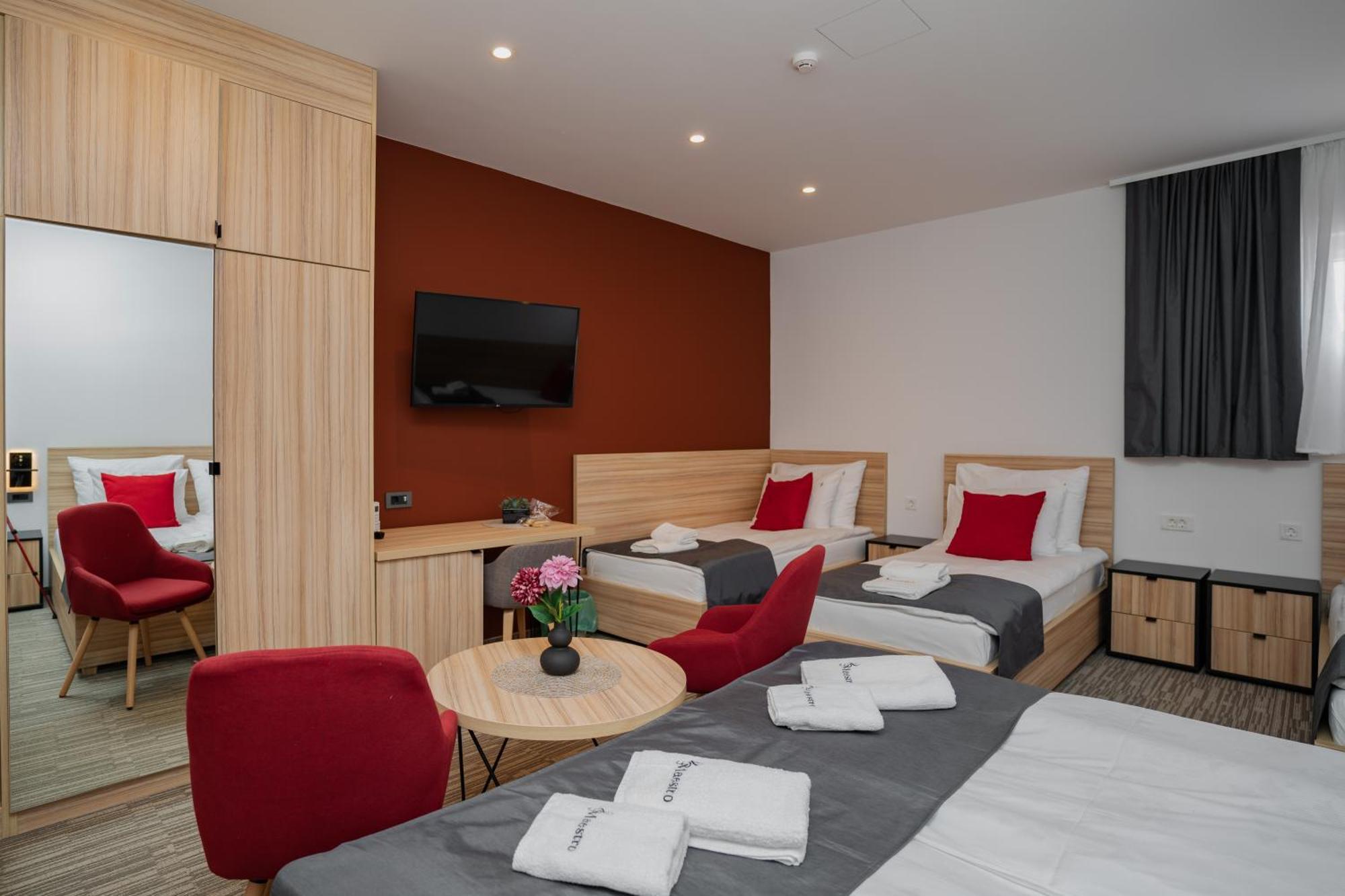 Maestro - Rooms & Restaurant Vukovar Pokoj fotografie